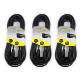 3x StageCore SCDMX30 30M 3-Pin-XLR-Stecker - 3-Pin-XLR-Buchse DMX-Kabel für DJ Disco